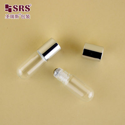 acheter BLP-3ML Bouteille en verre à parfum transparent avec bouchon métallique en or fabrication en ligne