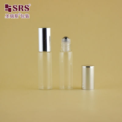 acheter Bouteille à bille roulante en verre 100% sans fuite, transparente, 5ML, pour huile essentielle et parfum fabrication en ligne