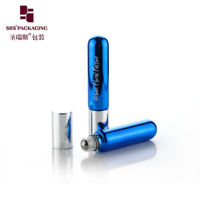acheter Récipient vide bleu à bille anti-fuite de 6 ml pour échantillon de parfum et huile essentielle fabrication en ligne
