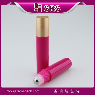 acheter Bouteille en rouleau de 10 ml colorée pour crème pour les yeux et sérum Récipient pour huile de rouge à lèvres à l' épreuve des fuites fabrication en ligne
