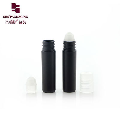 acheter Bouteille en plastique PCR de 5 ml en rouleau blanc lisse avec vis sur le bouchon pour les huiles essentielles et les parfums fabrication en ligne
