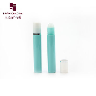 acheter Flacon roll-on en plastique blanc de 15 ml pour huile essentielle et parfum, avec bouchon à vis, surface lisse fabrication en ligne