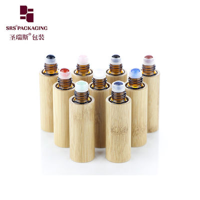 acheter BG-5ML Bouteille Roller en Verre de Bambou de Massage pour Huile d'Aromathérapie fabrication en ligne