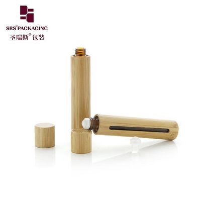 acheter BG(G)-10ML Bouteille à bille pour huiles essentielles résistante aux UV, avec protection extérieure en bambou contre la lumière du soleil, bille en verre, parfum, eau de Cologne fabrication en ligne