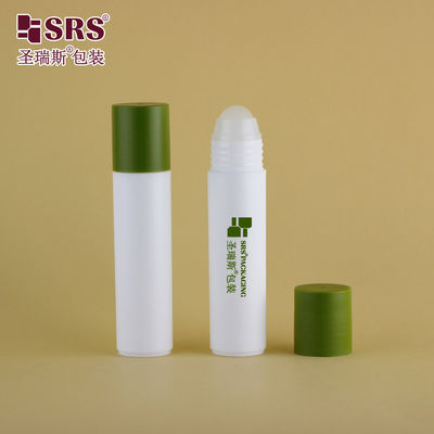 acheter RPP(P)-30ml 1oz bouteille blanche matte congelée en plastique avec capuchon vert mat de l'armée avec applicateur à bille à rouleaux pour les cosmétiques fabrication en ligne