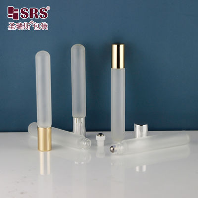 acheter BLP(S-A)-10ML Flacon en verre à bille rond transparent givré pour huile parfumée fabrication en ligne