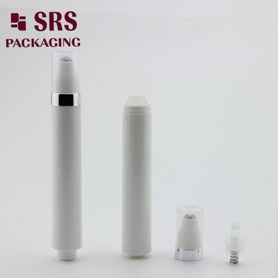 acheter 15 ml bouteille à rouleaux sans air pressé en rouleau sur bouteille pour crème pour les yeux fabrication en ligne