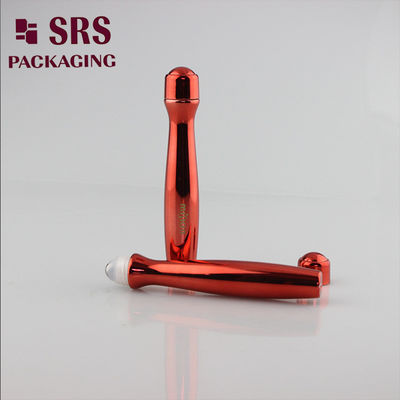 acheter Emballage SRS sérum oculaire en plastique de 15 ml en rouleau PETG rouge sur flacon fabrication en ligne