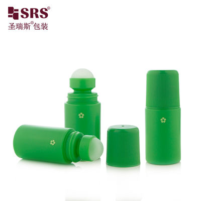 acheter RPPC en bois de couleur verte 50% PCR en rouleau sur bouteille 60 ml pour femmes Antitranspirant fabrication en ligne