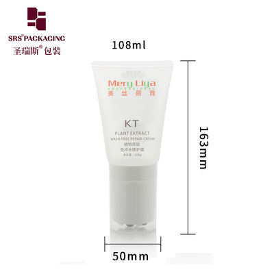 acheter Gel apaisant tube en plastique cosmétique doux clair D50mm avec 5 rouleaux en acier fabrication en ligne