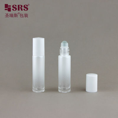 acheter BLPM-10ML Mini Flacon de Parfum Échantillon en Verre à Bille avec Revêtement Dégradé Blanc fabrication en ligne