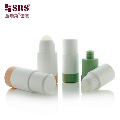 acheter Ruloir de plastique blanc vide et rechargeable sur bouteille Reutilisable à l'épreuve des fuites 1,69 oz / 50 ml fabrication en ligne