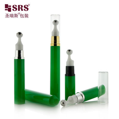 acheter 5ml 10ml 12ml 15ml Bouteille Roll-on Airless en Plastique pour Sérum Contour des Yeux Emballage Cosmétique fabrication en ligne