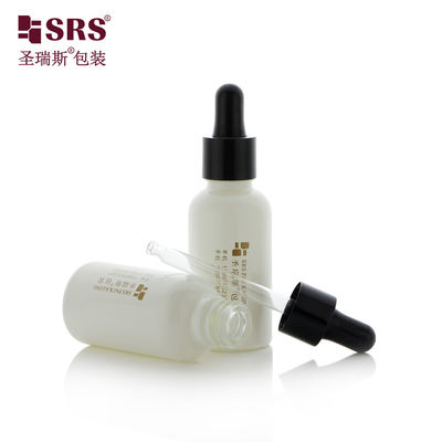 acheter D001- 50 ml Verres à goutte à goutte vides à revêtement blanc 5-100 ml Pour sérum facial fabrication en ligne