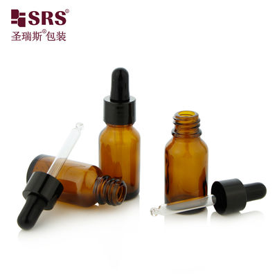 acheter Bouteille de gouttelette en verre vide cylindrique de 15 ml pour les médicaments pour enfants fabrication en ligne