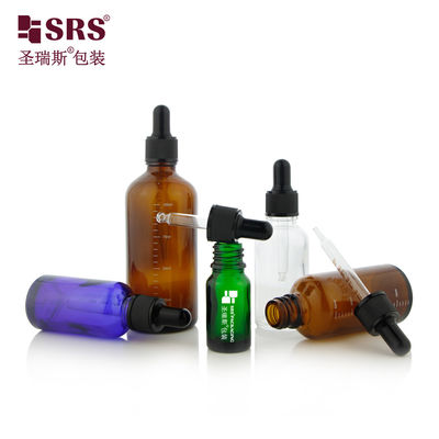 acheter D002-100ml Flacons compte-gouttes ronds en verre vides étanches pour huiles essentielles fabrication en ligne