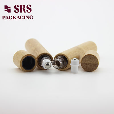 acheter Flacon de parfum vide à bille en verre de bambou couleur naturelle 10 ml fabrication en ligne