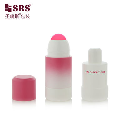 acheter RPPE(P)-75ml Bouteille Roll-On Ronde Vide à Capuchon à Vis Rose Dégradé pour Gel Apaisant avec Bille en Plastique Rose fabrication en ligne