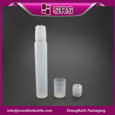 acheter Bouteille en plastique de 15 ml à gel vide cosmétique avec trois rouleaux en acier fabrication en ligne