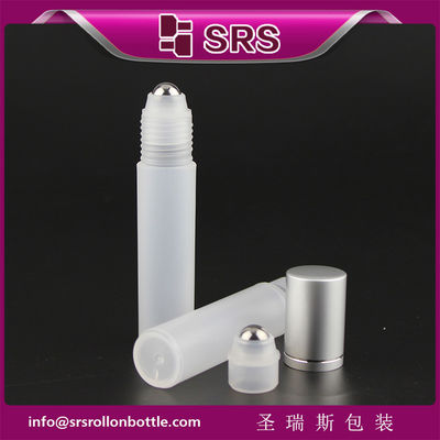 acheter SRS – bouteille en plastique à rouleau de 10ml, couleur givrée, haute qualité, pour parfum fabrication en ligne