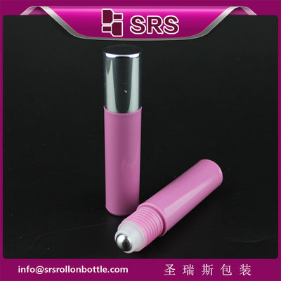 acheter Bouteille cosmétique de parfum en plastique de haute qualité SRS 10 ml avec bille roulante fabrication en ligne