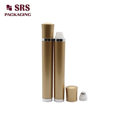 acheter Bouteille à boules de rouleaux vibrantes en plastique SRS couleur or 10 ml pour la crème pour les yeux fabrication en ligne