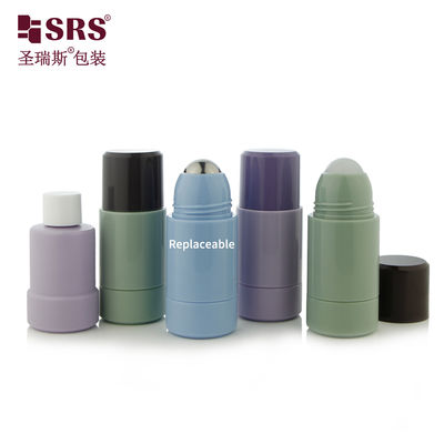 acheter Bouteille roll-on rechargeable en PP 50ml 75ml pour déodorant et soins de la peau fabrication en ligne