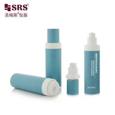 acheter 50ml 100ml PP Airless Serum Bottle Custom Color Refillable fabrication en ligne