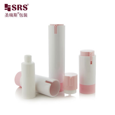 acheter Refillable Airless Pump Bottle 15ml 30ml 50ml AS+PP Cosmetic Container fabrication en ligne