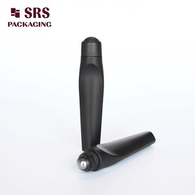 acheter Flacon roll-on en plastique de luxe SRS noir mat 12ml pour crème pour les yeux fabrication en ligne