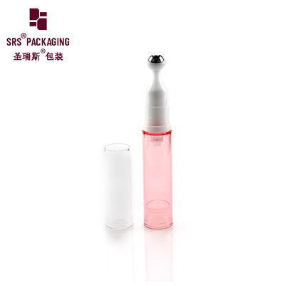 acheter Bouteilles à roulettes en plastique de 10ml, couleur rose vide, forme ronde, cosmétique fabrication en ligne
