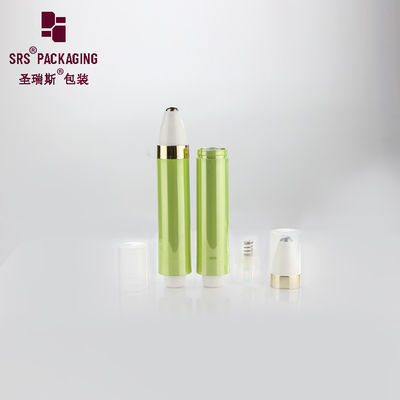 acheter Flacon cosmétique vide de 10 ml, vert, à pompe airless et bille en plastique fabrication en ligne