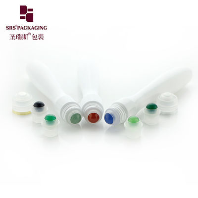 acheter Flacon à bille en plastique PETG SRS8449-15ML pour sérum contour des yeux avec pierre précieuse fabrication en ligne
