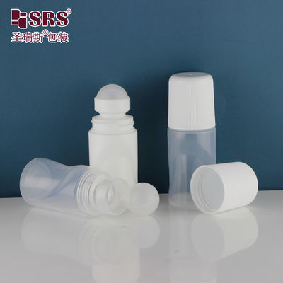acheter Flacons d'aromathérapie à bille blancs RPPB-50ml, vides, transparents, avec bouchon à vis blanc fabrication en ligne