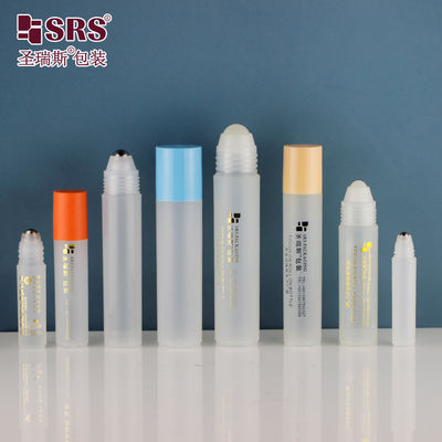 acheter Flacon à bille en plastique blanc lisse, série RPP, capacité 2 ml-35 ml, pour huile essentielle, impression de logo disponible fabrication en ligne
