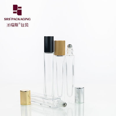 acheter GB1-10ML Parfum Flacon Vide en Verre Roll-On Mur Épais 10ml Avec Couvercle Métallique Argenté fabrication en ligne