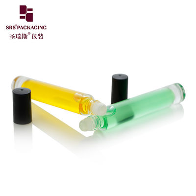 acheter GB1-10ml Bouteille en verre en rouleau vide Bouchon en plastique noir pour parfum à base d' huiles essentielles fabrication en ligne