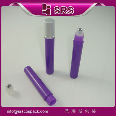 bouteille en plastique cylindrique, bouteilles en plastique violettes de 8 ml vides à vendre
