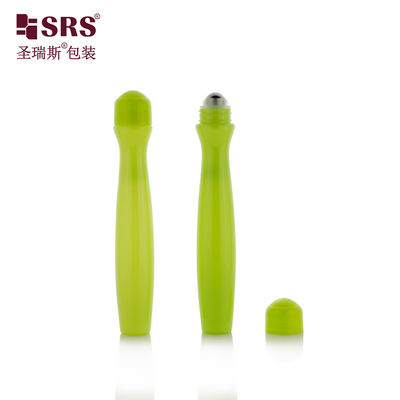 SRS8447-15ML Flacon de parfum vert avocat avec forme de taille cintrée