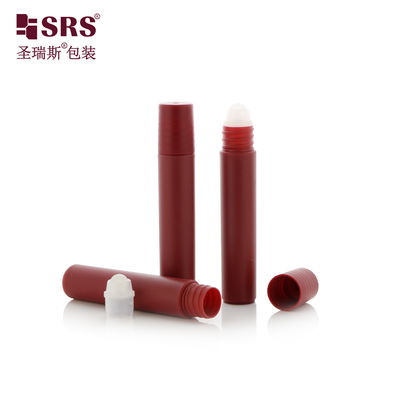 Flacon roll-on en plastique PP PCR givré mat de 7 ml pour huiles essentielles