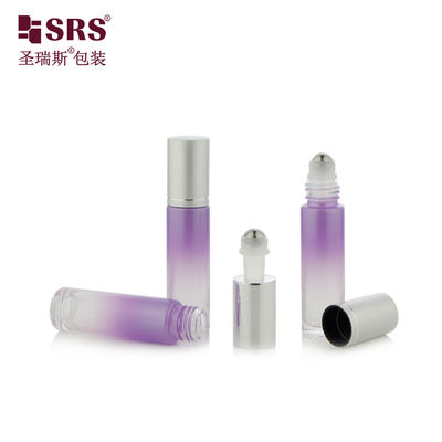 BLPM-10ML Applicateur à rouleaux en verre pour cylindre d'huile parfumée avec boule en acier