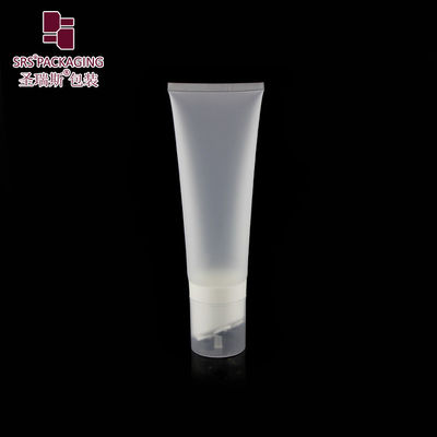 Translucide Mat Cosmétique Tube en plastique compressable D40mm Pour le gel réducteur de vergetures