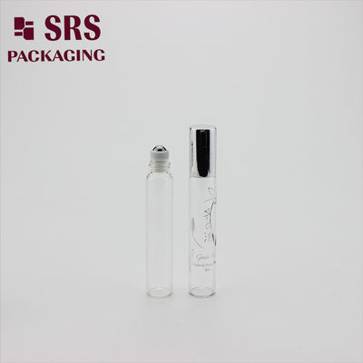SRS vide rouleau en verre de couleur claire de 8 ml sur bouteille avec bouchon en aluminium