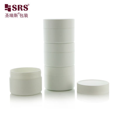 SRSZ-200g Pot Cosmétique en Plastique Double Paroi Empilable Pour Poudre