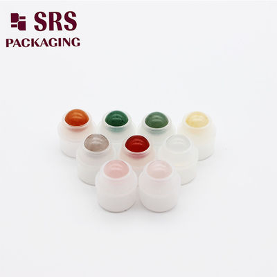 SRS boule à rouleaux de 15 ml cosmétique vierge avec support pour rouleau sur bouteille
