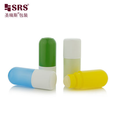 RPPA1-50ml Bouteille cylindrique ronde à bille pour aisselles, fraîcheur longue durée, sans fuite