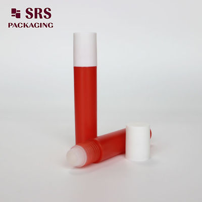 Bouteille roll-on en plastique de 12 ml pour parfum et crème pour les yeux, options de couleurs personnalisées