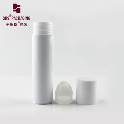Bouteille en rouleau plastique de 30 ml personnalisable avec boule en PP et bouchon en plastique