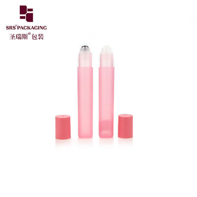 15 ml de rouleau coloré sur bouteille avec boule d'acier pour l'application d'échantillons