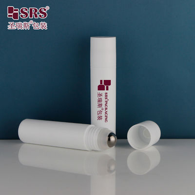 Flacon roll-on rond de 30 ml avec bille en acier pour soin anti-acné